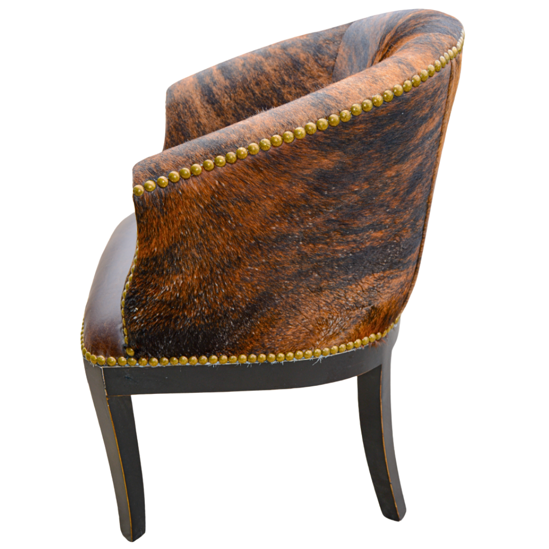 Patchwork Leather Accent Chair—Shop—Rios Interiors